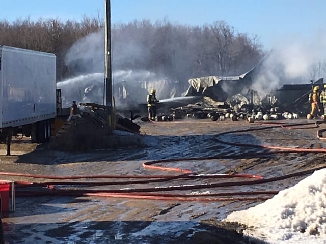 Fire at propane tank refurbishing shop results in $300,000 damage, third-degree burns to worker