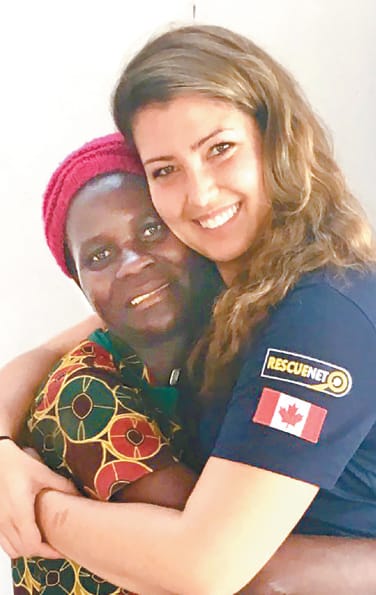 Rockwood woman on aid mission to cyclone disaster zone