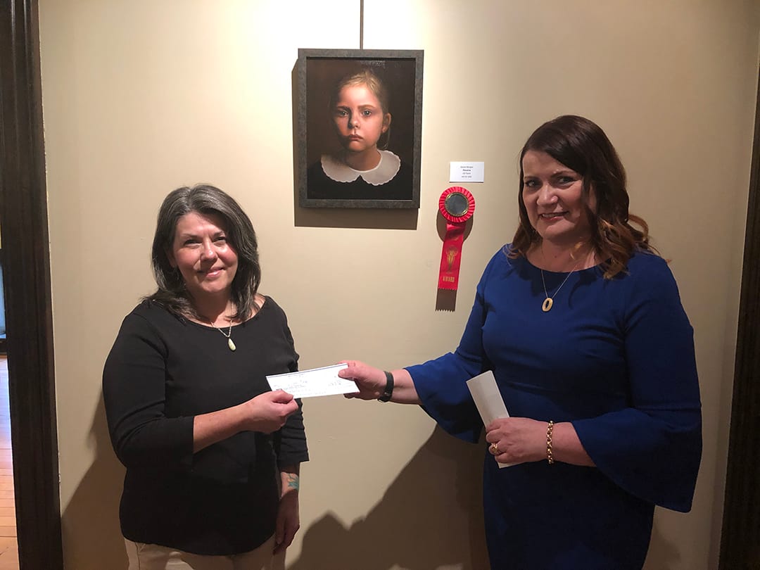 Morgan wins juried art exhibition