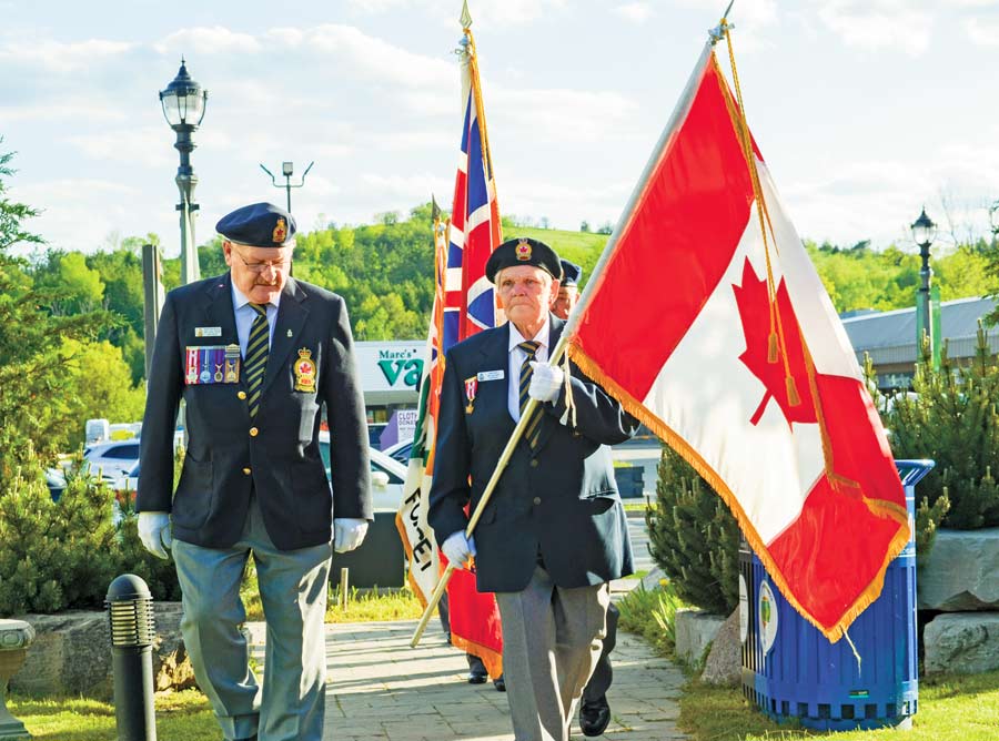 Erin Legion host ceremony to commemorate the launch of D-Day invasion 75 years ago