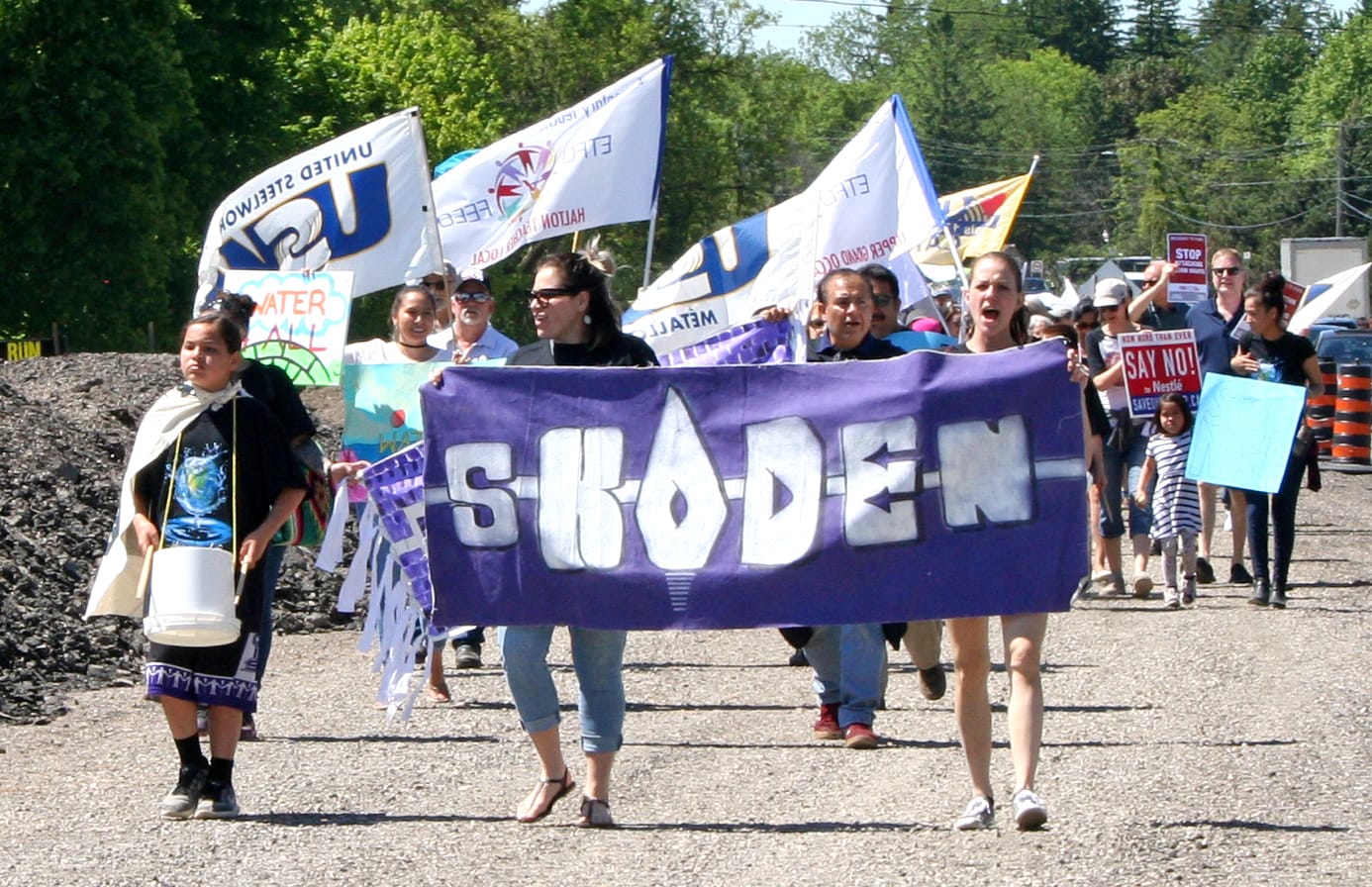 Protesters demand Nestle cease and desist water-taking