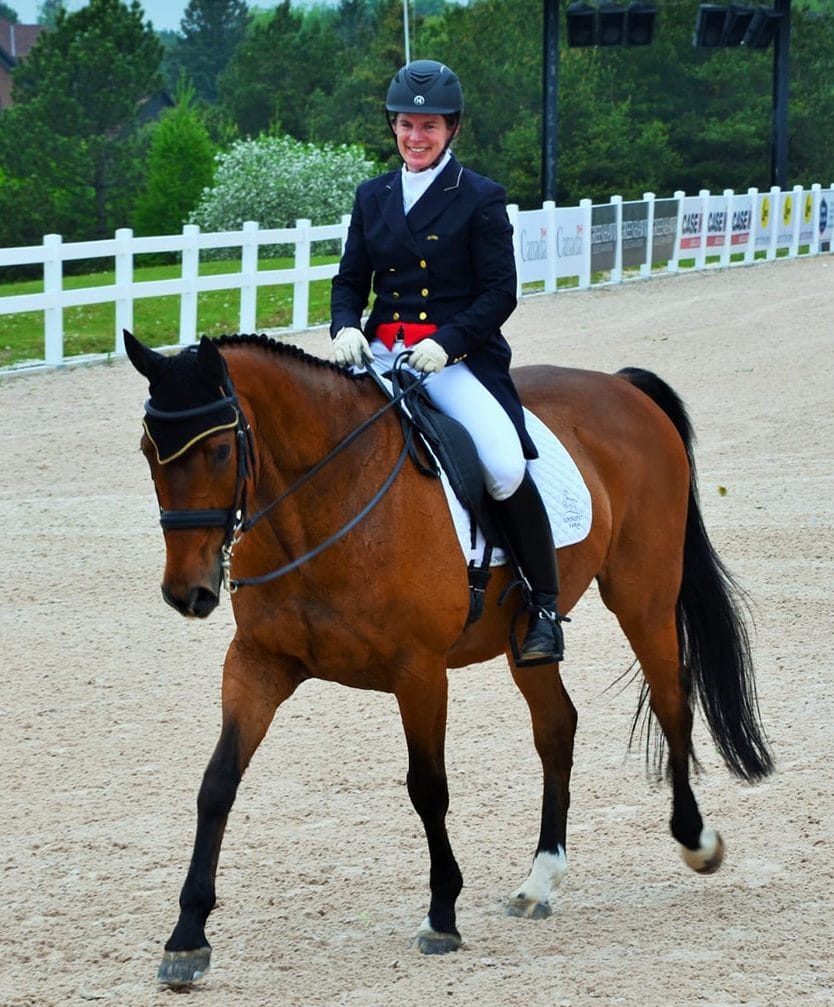 Belwood's Janet Konyer competed at International Grand Prix