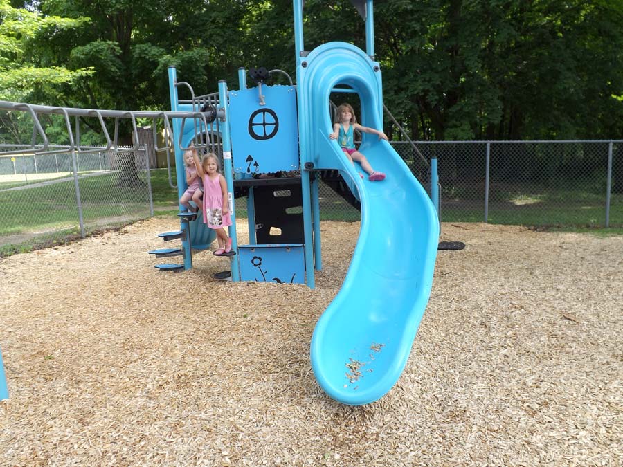Moorefield's ball park playground gets new equipment