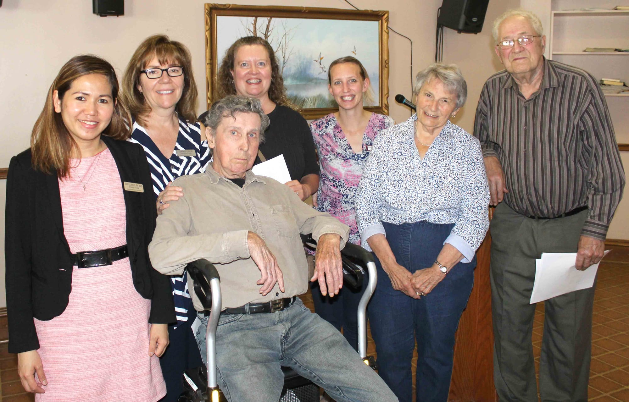 Caressant Care appreciates volunteers