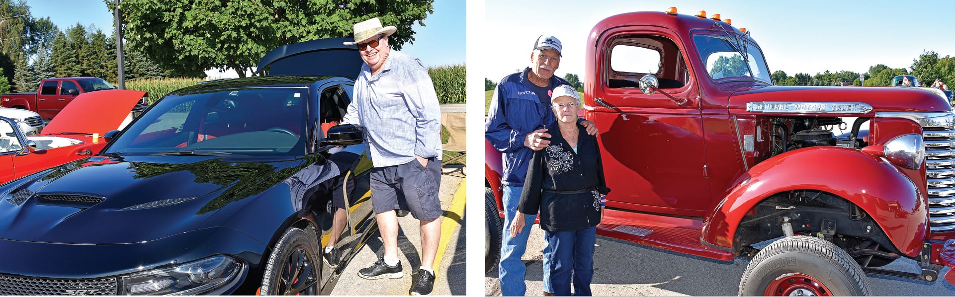 Classic cars and classic tunes in Alma