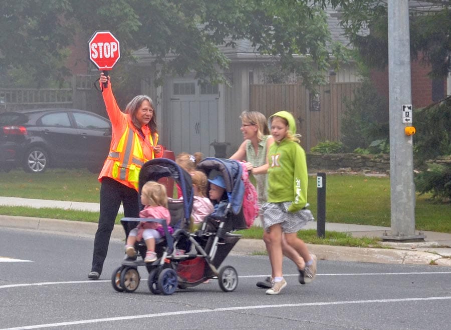 Back to school safety in Erin