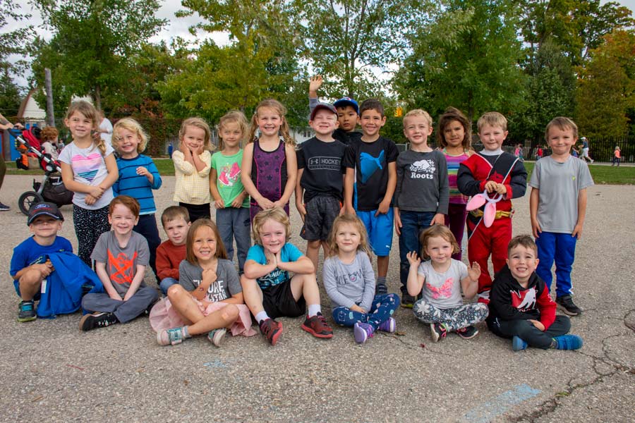 James McQueen students participate in Terry Fox Run