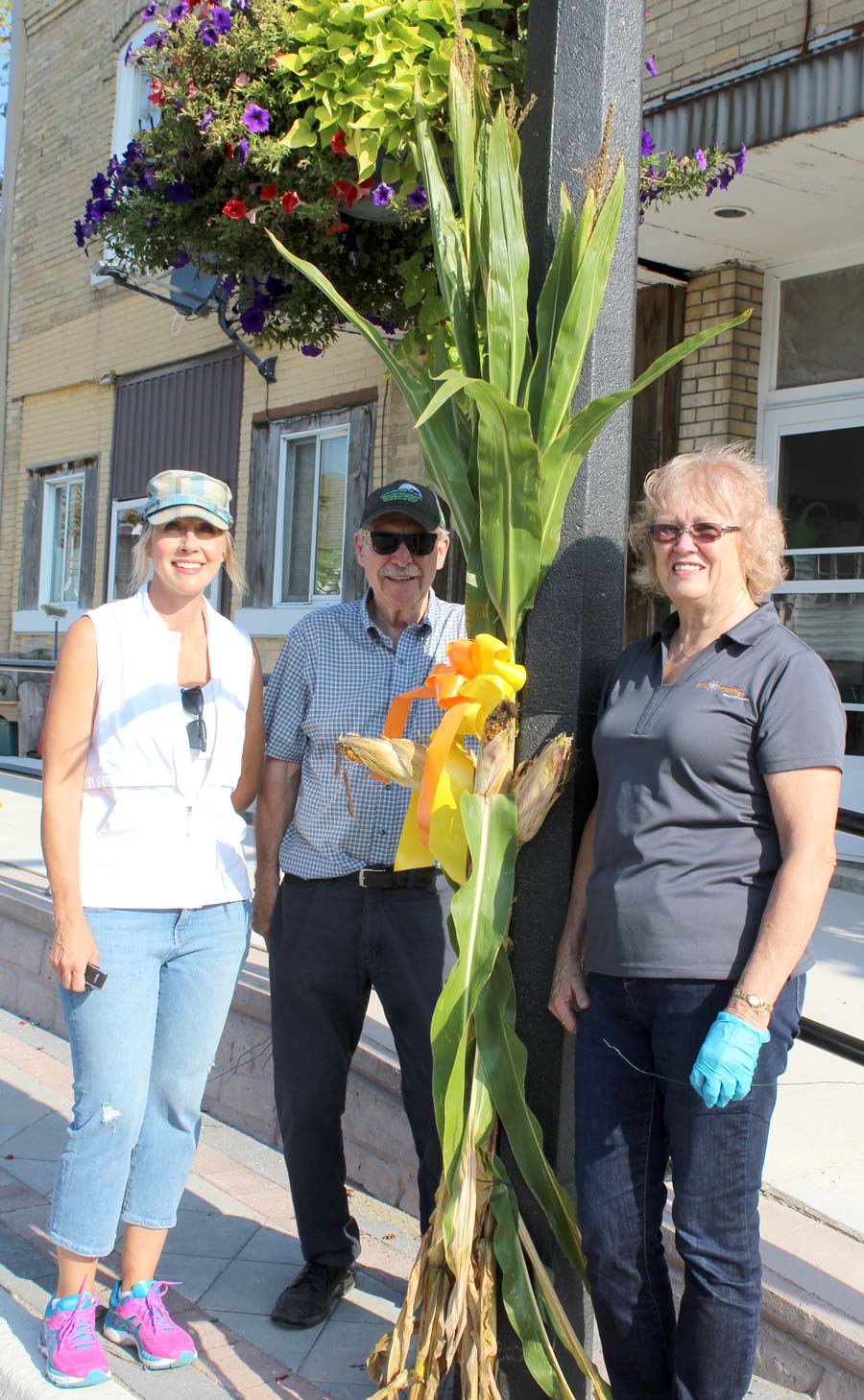 Volunteers beautify downtown Clifford