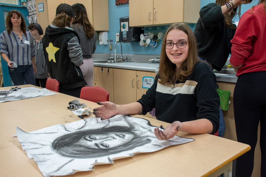 CWDHS Grade 10s participate in My Best Self Day