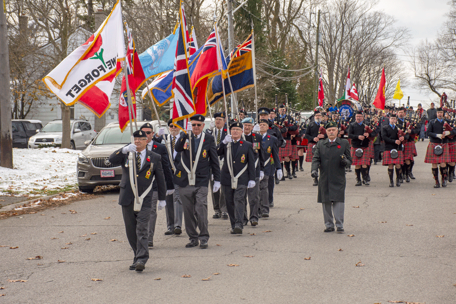 Rockwood residents gather for Nov. 11 service