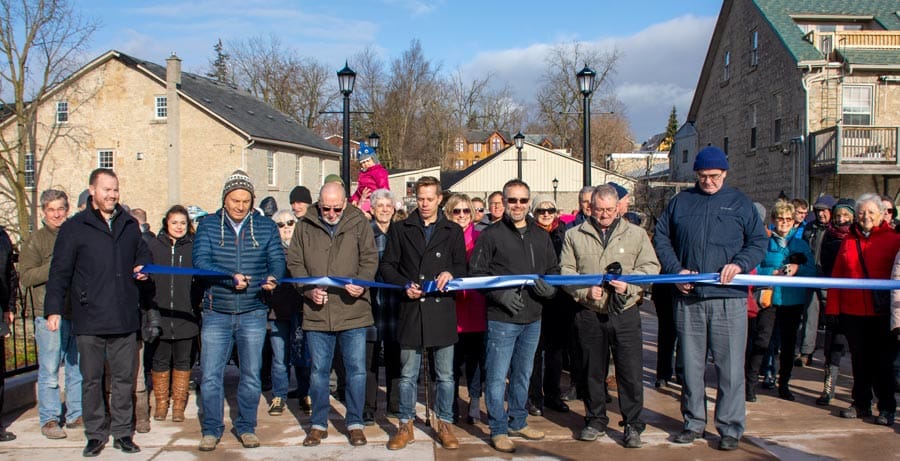 Jack R. MacDonald pedestrian bridge officially opens
