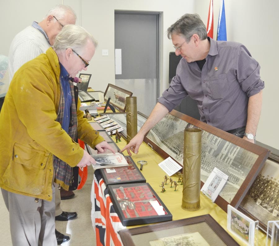 Wellington County Historical Society meeting features war artifacts