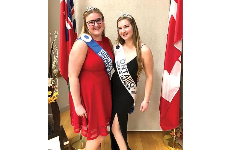 Wellington County Plowmen’s Association present plowing royalty titles
