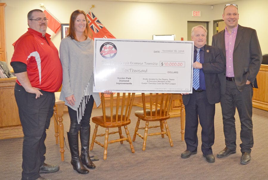 Slo-pitch tournaments raise funds to improve Marden Park