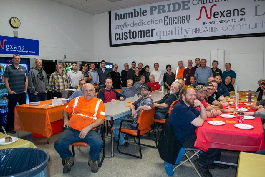 Nexans celebrates milestone