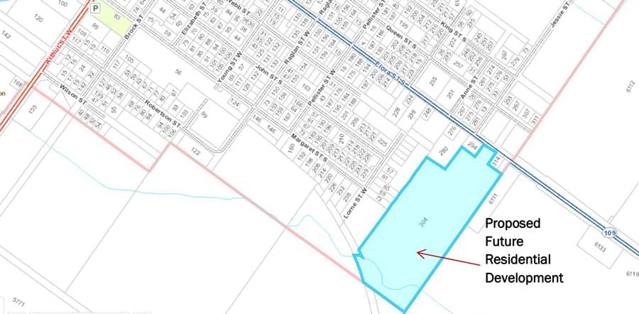 Severance creates access point for residential development