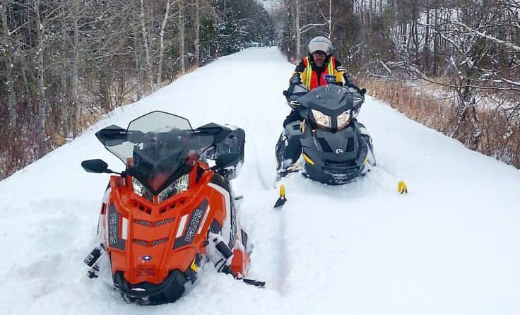 CVC working on snowmobile club trail access