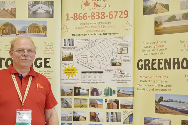 Multi Shelter Solutions took part in Guelph Organic Conference tradeshow