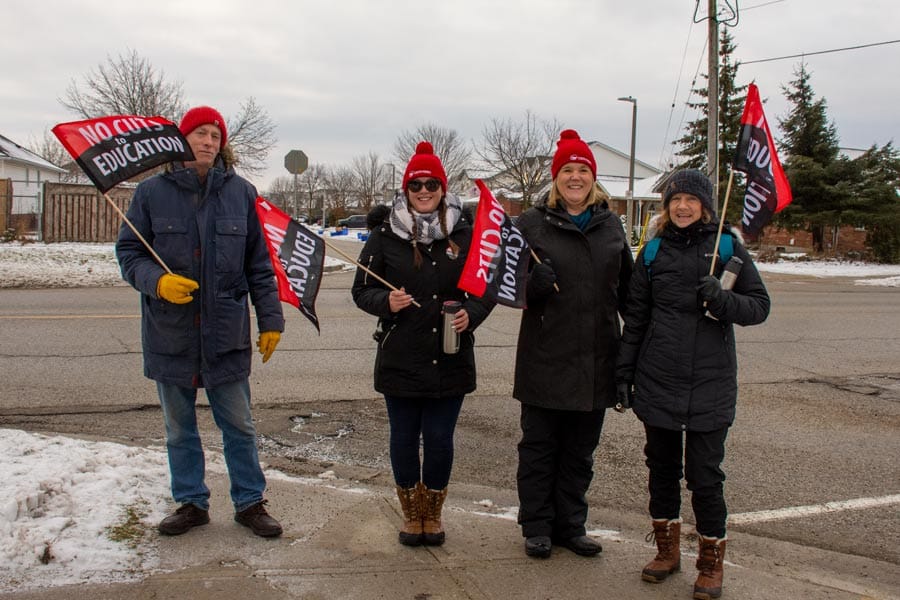 Ontario Secondary School Teachers Federation held a one-day strike