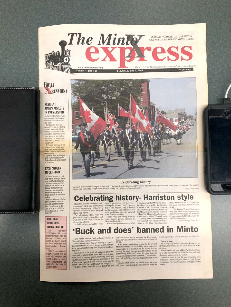 Minto Express served the community from 2000 to 2019