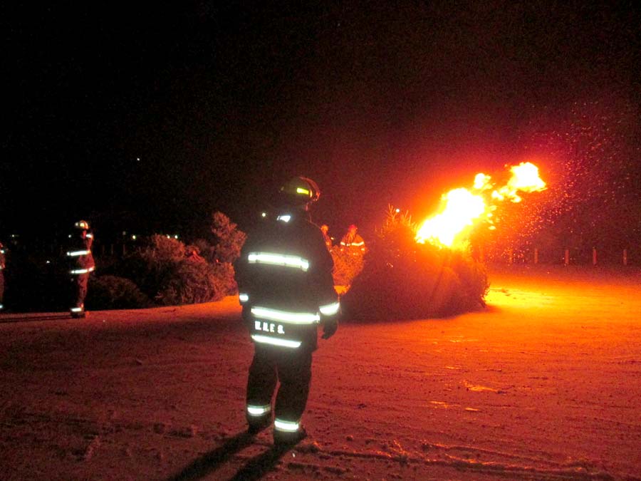 First Christmas Tree Bonfire well attended