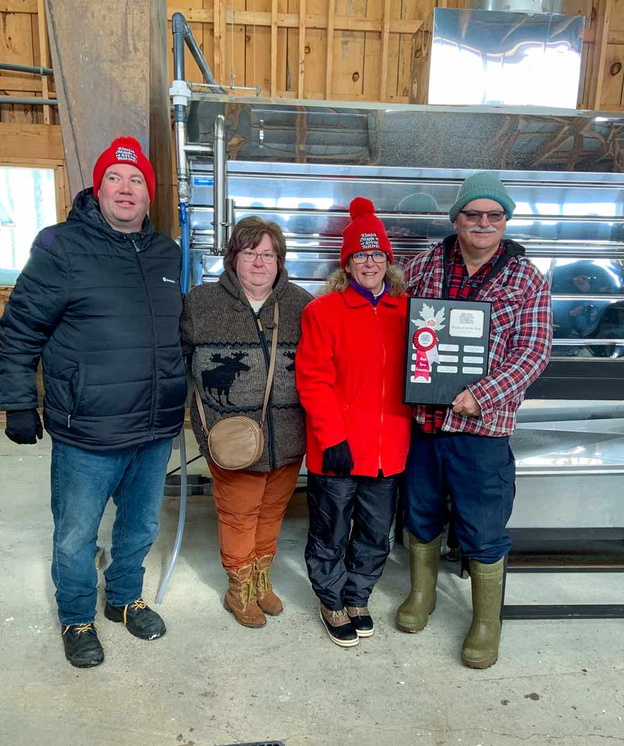 Hoover’s Maple named Elmira Maple Syrup Festival Producer of the Year