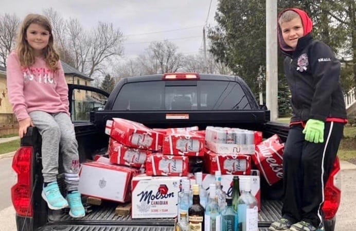 Palmerston bottle drive nets $3,500 for local hospital and food bank