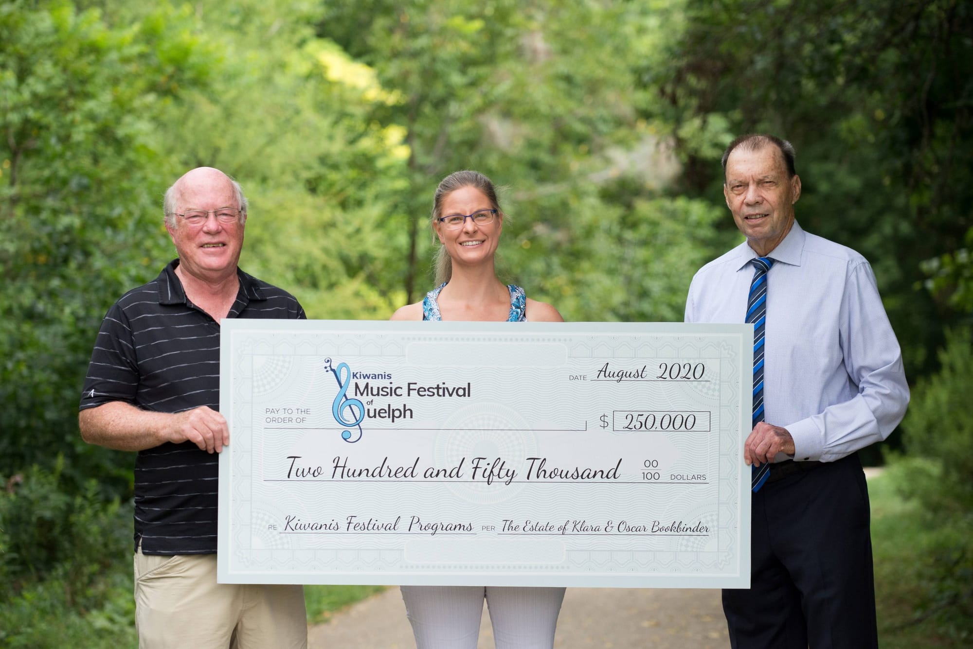 Rockwood couple’s estate pledges $250,000 to Kiwanis Music Festival