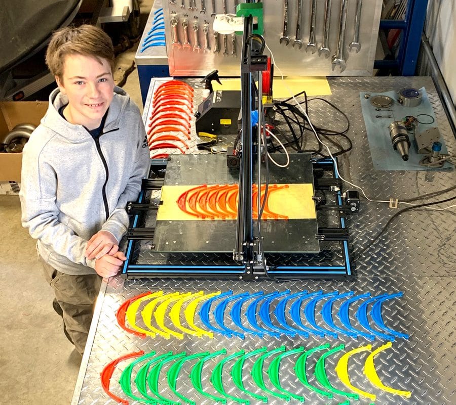 3D printing team receives award for COVID-19 response