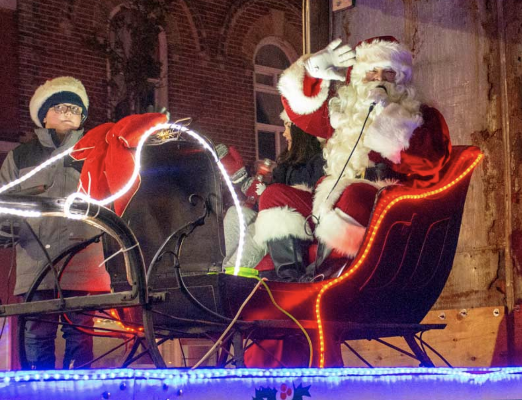 Santa Claus still coming to town - just in a different way