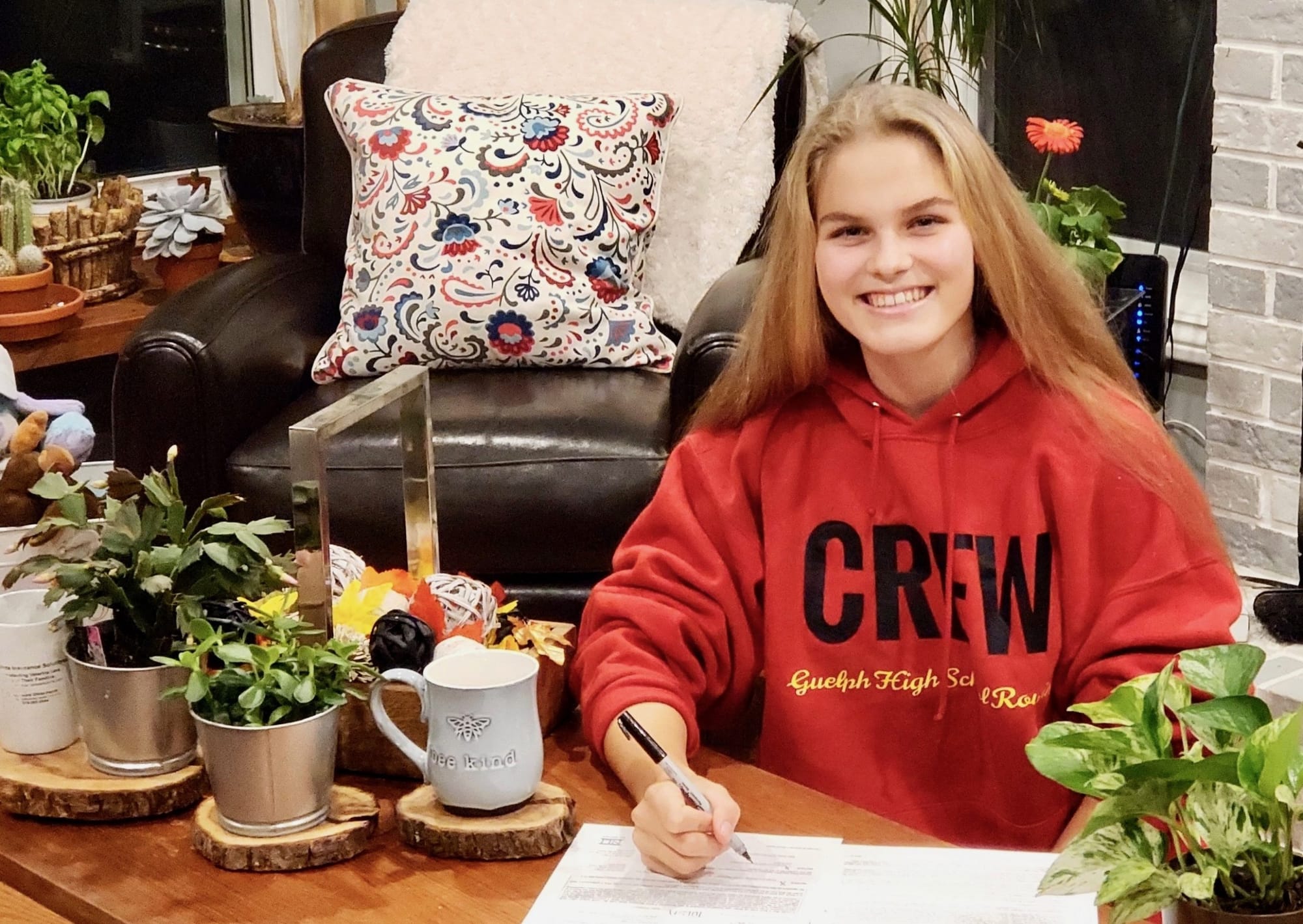 Guelph-Eramosa teen heading to U.S. for rowing scholarship