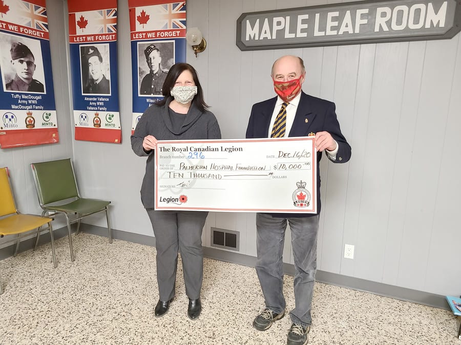 Harriston Legion branch provides $30,000 to community groups