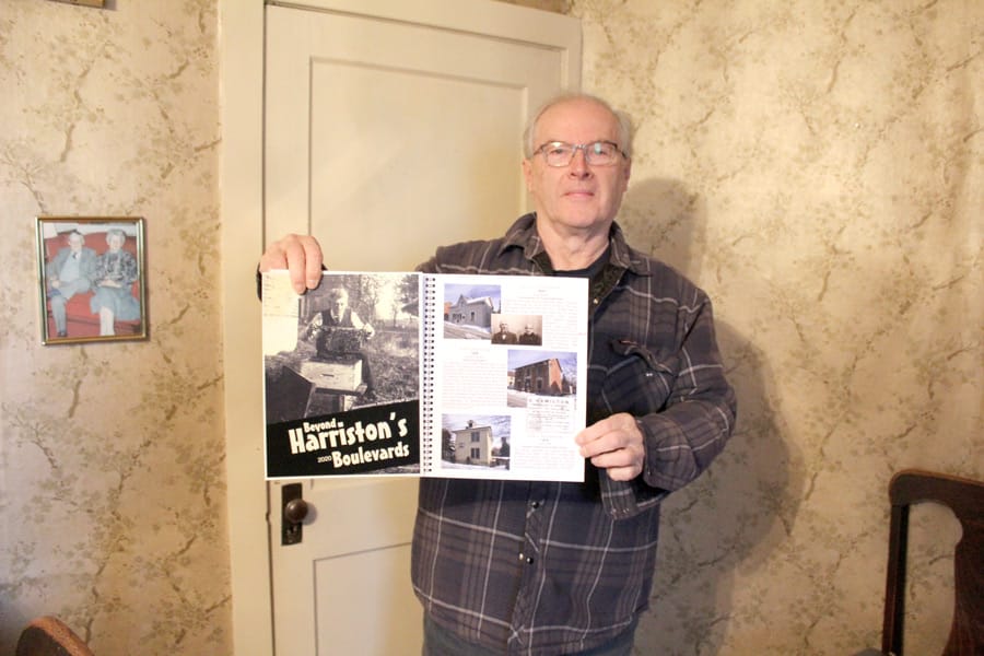 Harriston Historical Society member  releases book on local building history