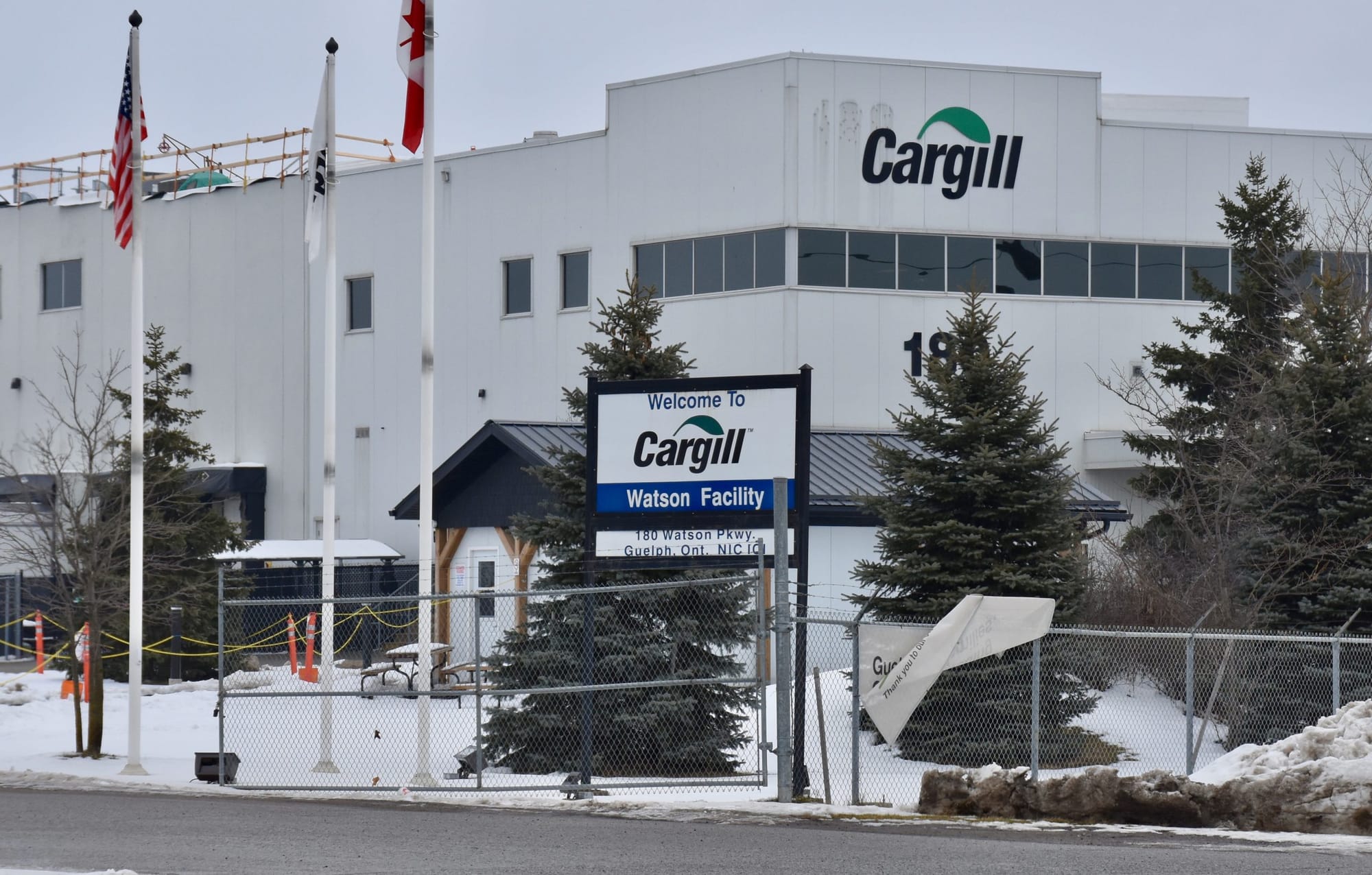 Twenty-one active COVID-19 cases at Cargill’s Watson Parkway plant in Guelph