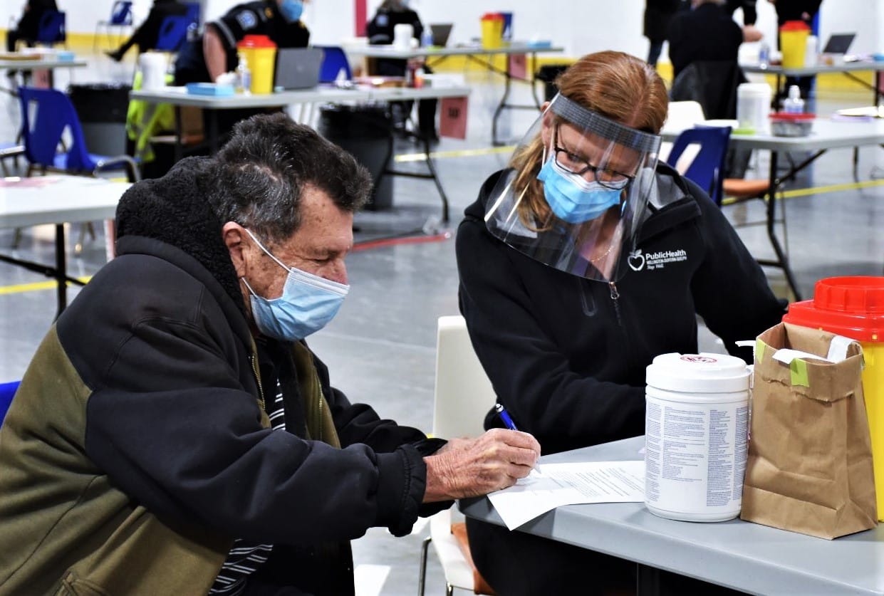 WDGPH unveils region's first mass vaccination centre in Fergus
