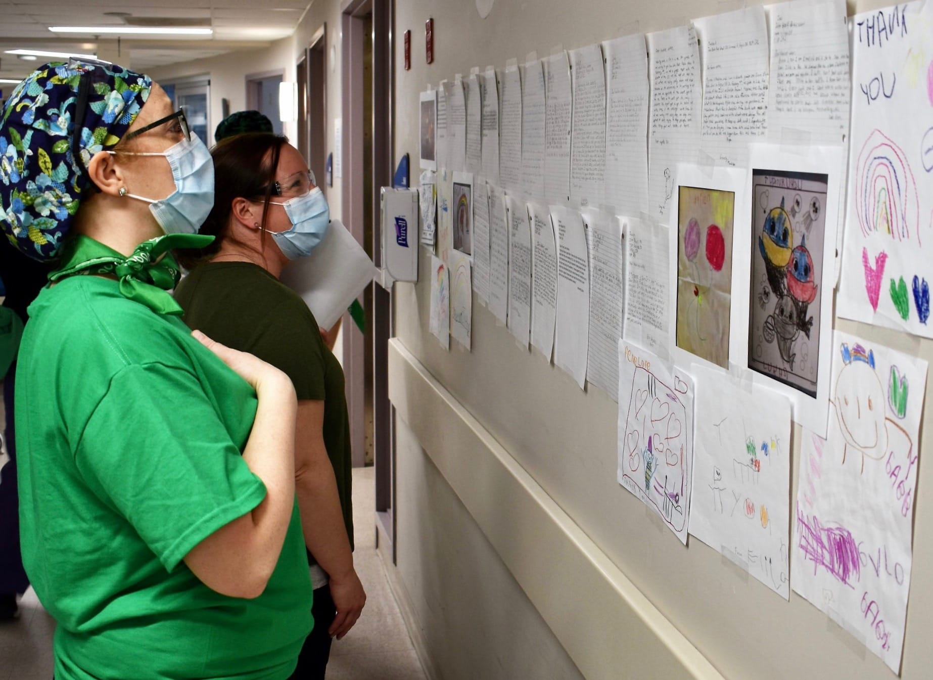 Fergus students write letters of encouragement to hospital ICU staff