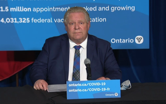 Province announces enhanced restrictions to deal with third wave