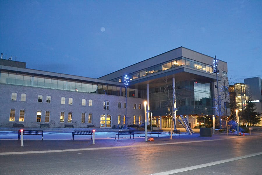 Guelph’s City Hall turned blue for 10th annual Doctor’s Day