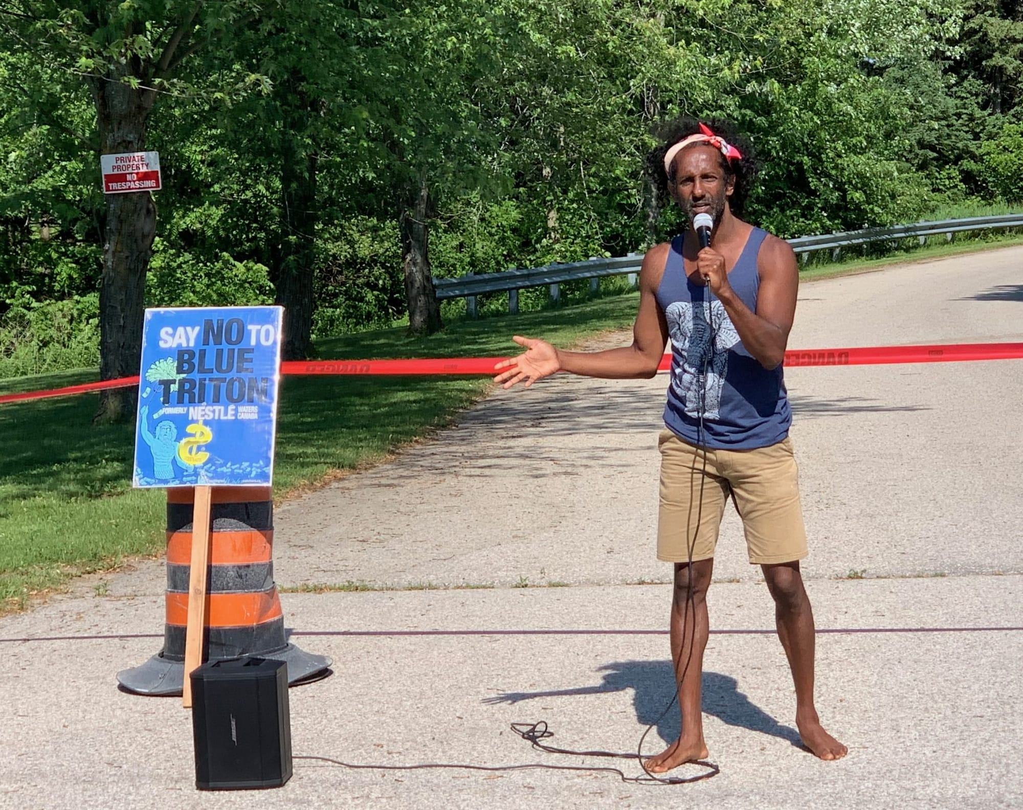 Water walk makes final stop in Wellington County