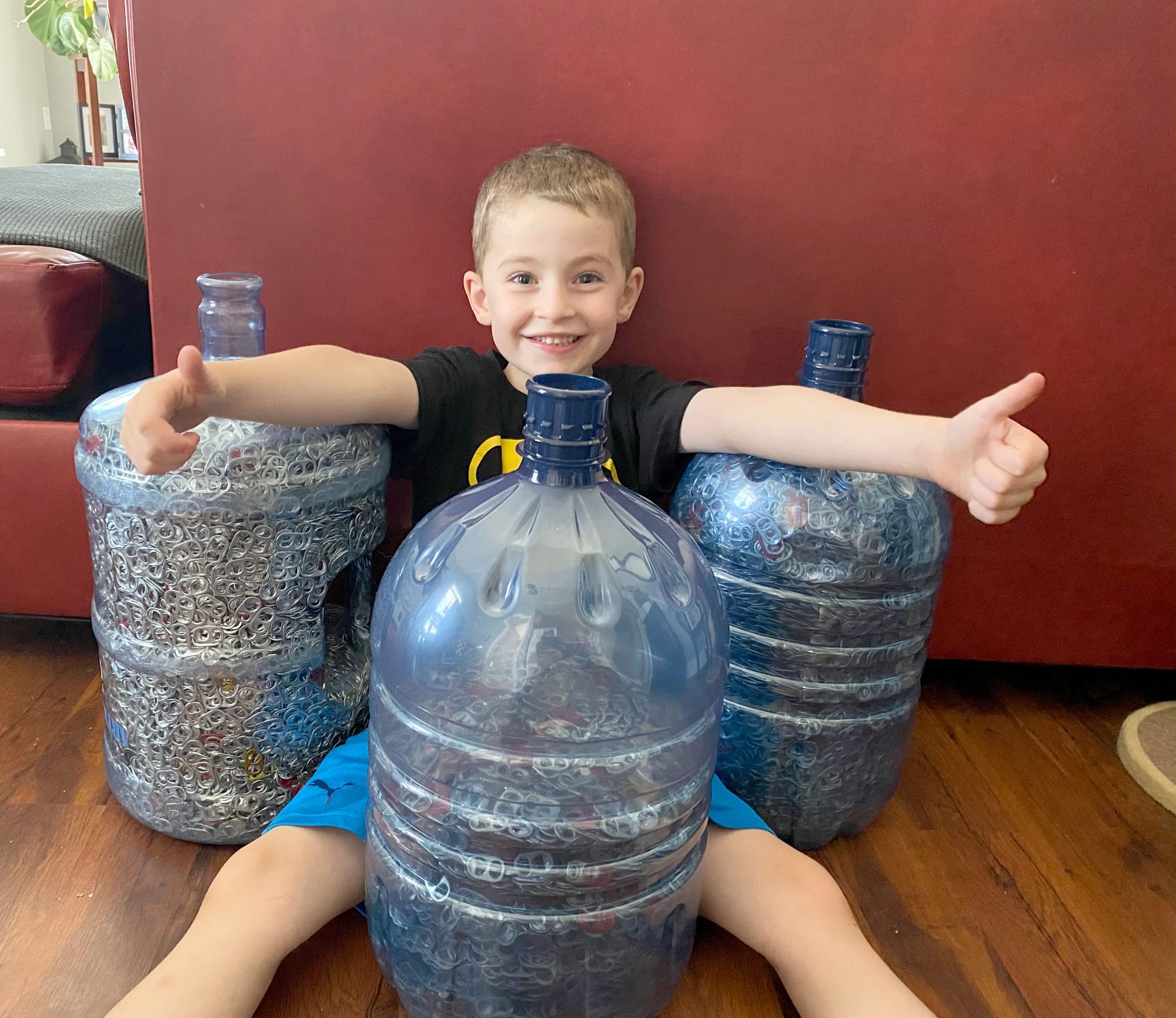 Collecting tabs for a good cause