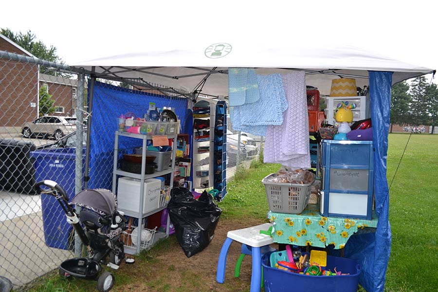 ‘The giving spot’: Fergus residents set up donation station