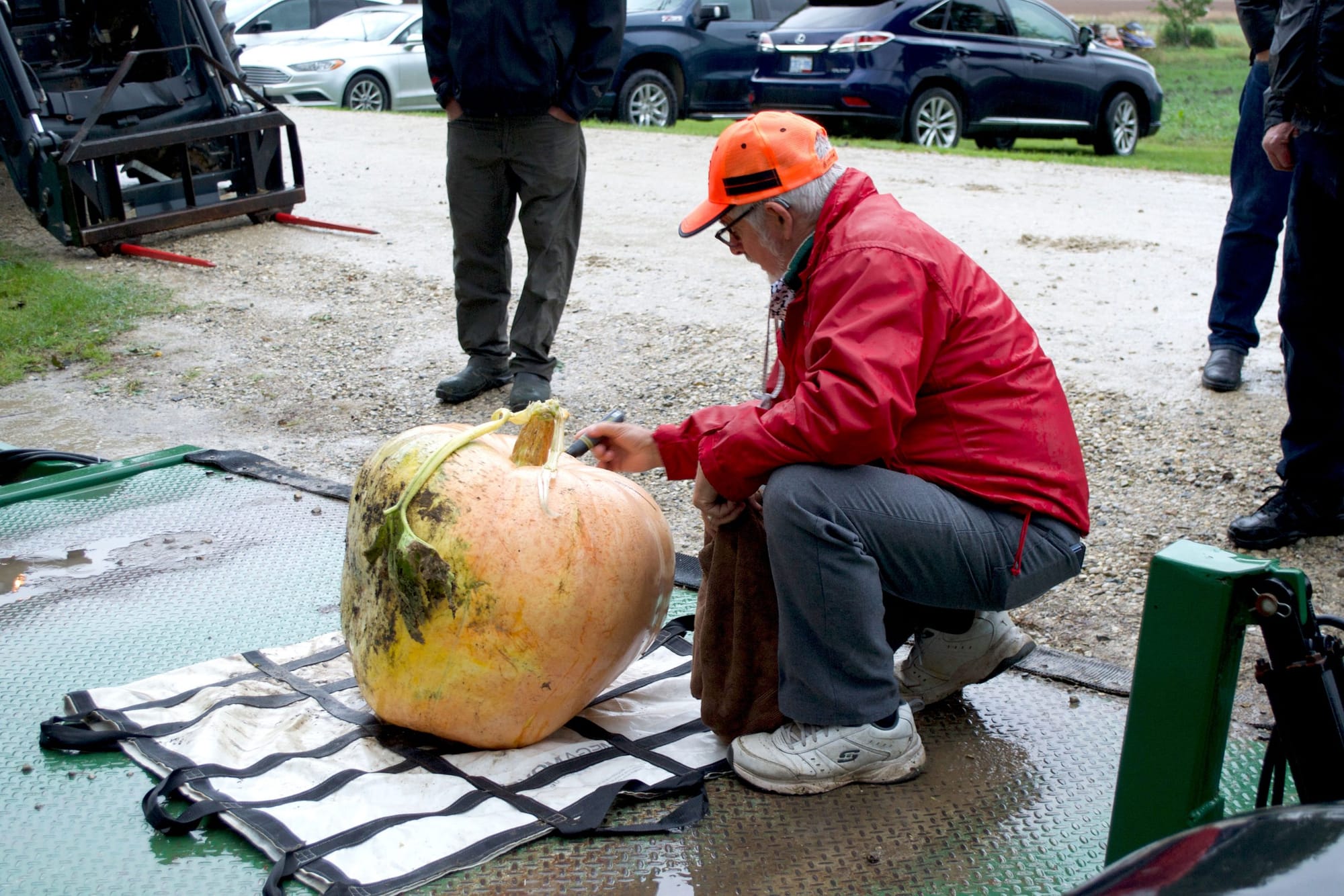 2021 Metz Community Giant Pumpkin and Zucchini challenge wrapped up with a weigh-in celebration