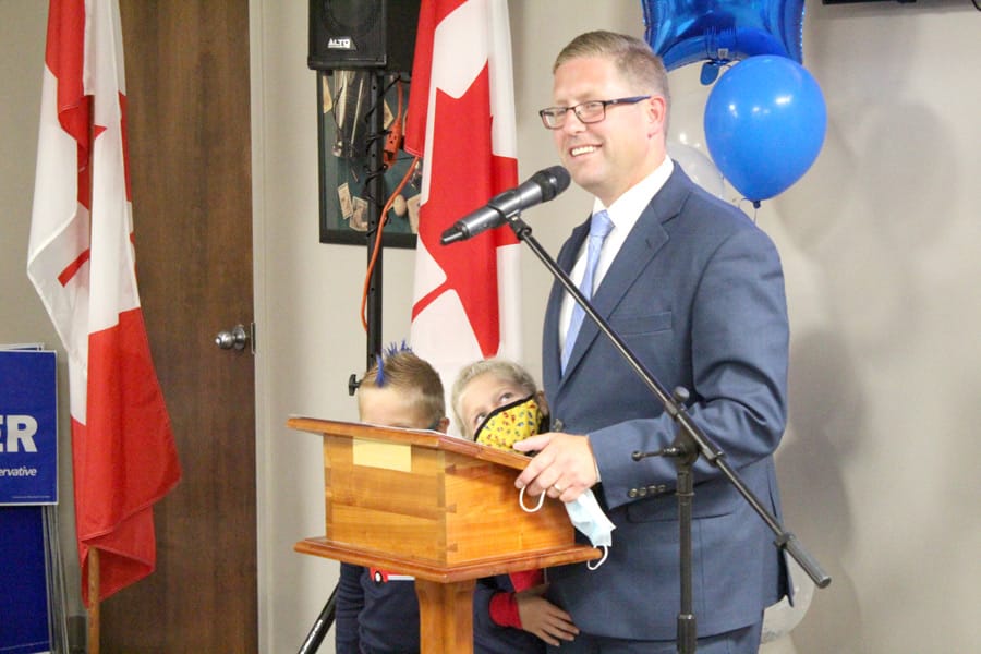 Incumbent MP John Nater wins handily in Perth-Wellington