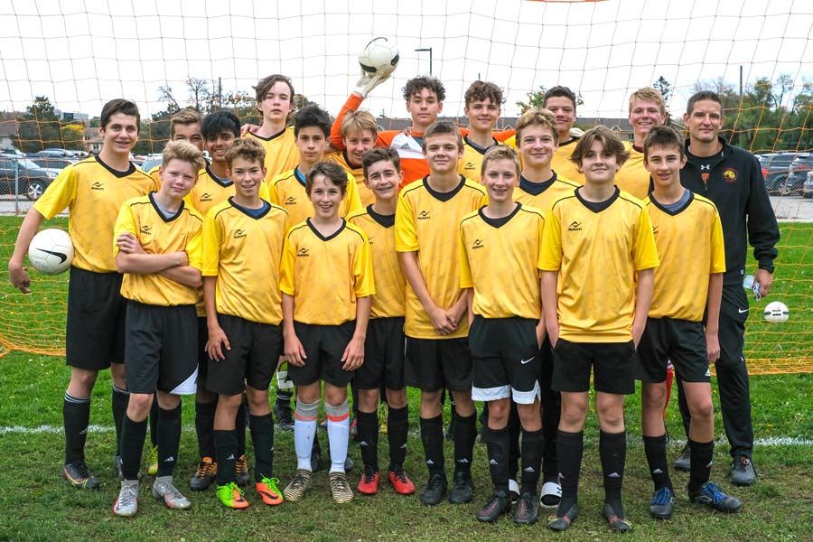 CWDHS junior boys soccer team end great season