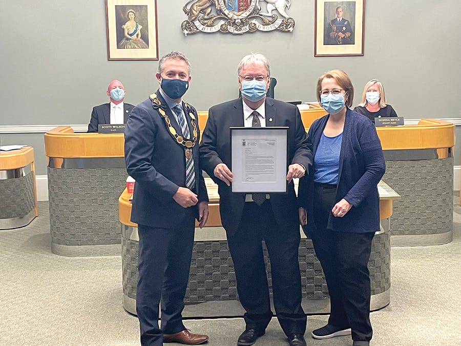 Former county operations manager recognized for COVID-19 vaccination efforts