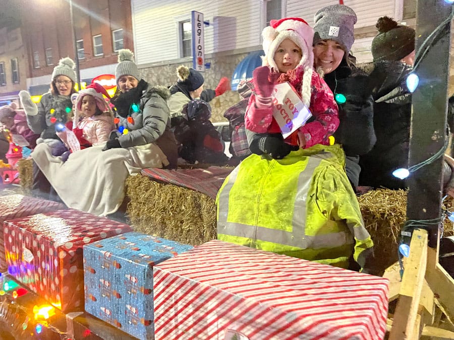 Harriston welcomed Santa Claus to town in grand style