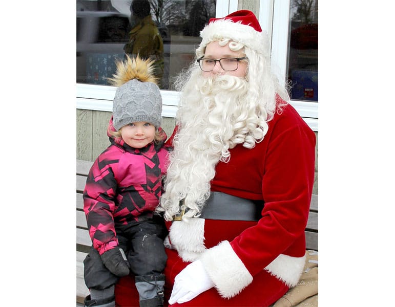 Gramma Jo's restaurant hosted a Santa breakfast