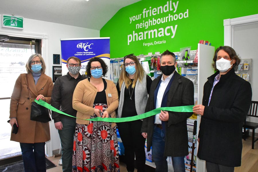 Centre Wellington Remedy Rx pharmacy held a re-opening ceremony after extensive renovations