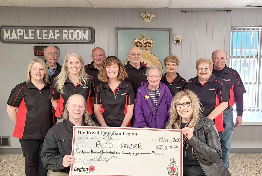 Harriston Legion held final Catch the Ace draw