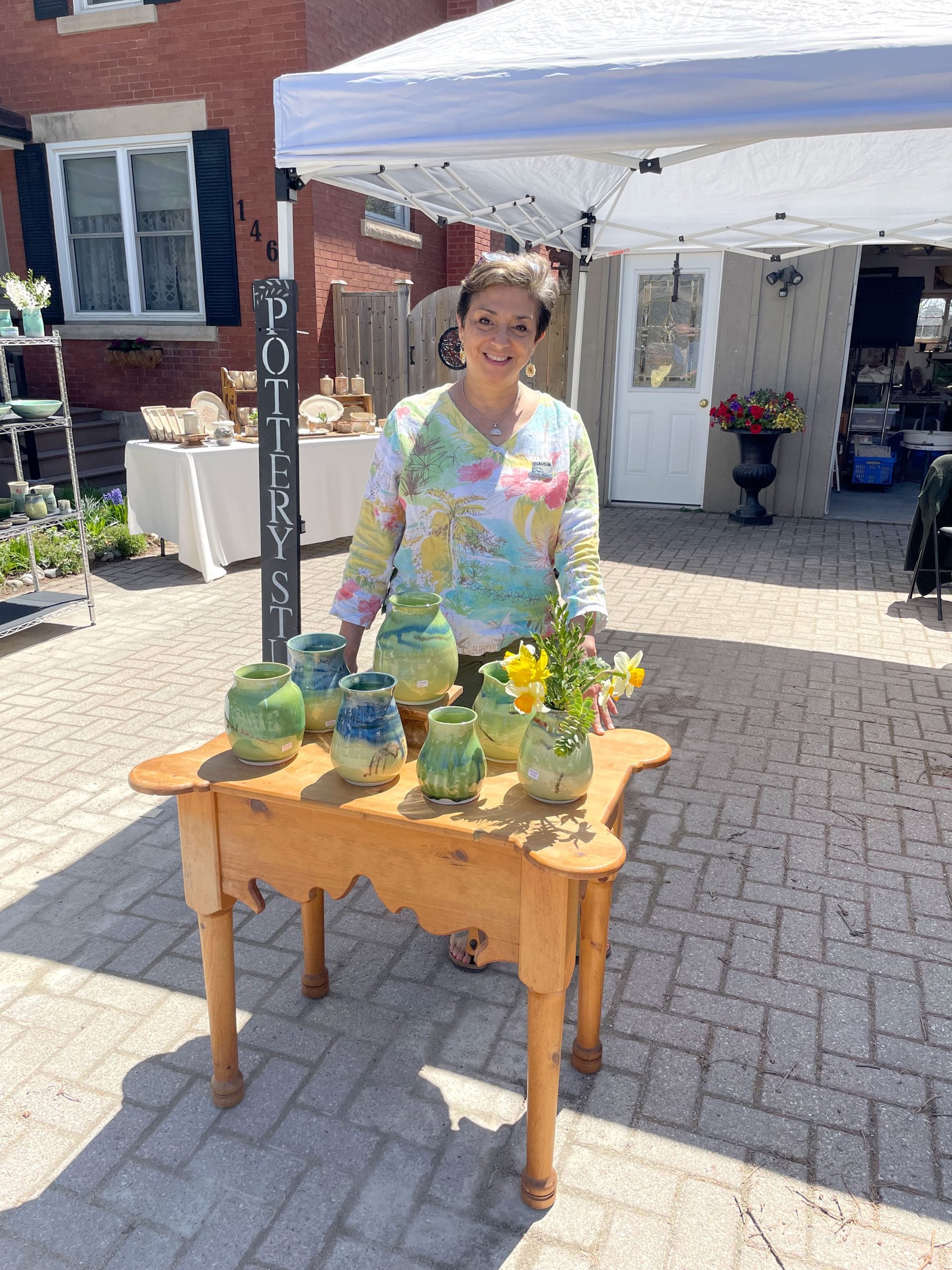 Art in the Open had local artists showcase their works